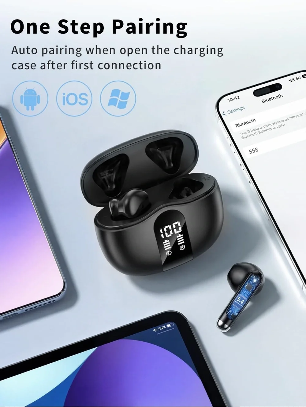 Wireless Bluetooth Earbuds
